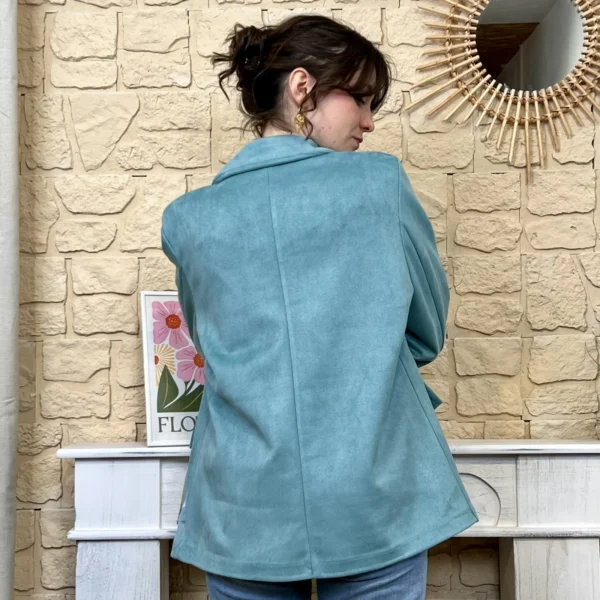 I793 - Veste blazer (TU) - vert - taille-unique