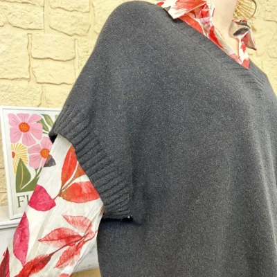 I780 - Pull sans manche (TU) - noir - taille-unique