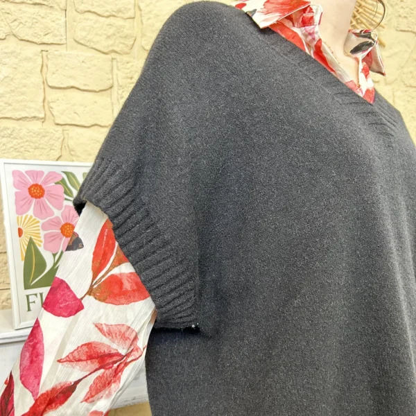 I780 - Pull sans manche (TU) - noir - taille-unique