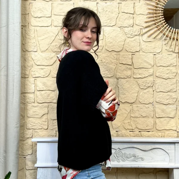 I780 - Pull sans manche (TU) - noir - taille-unique