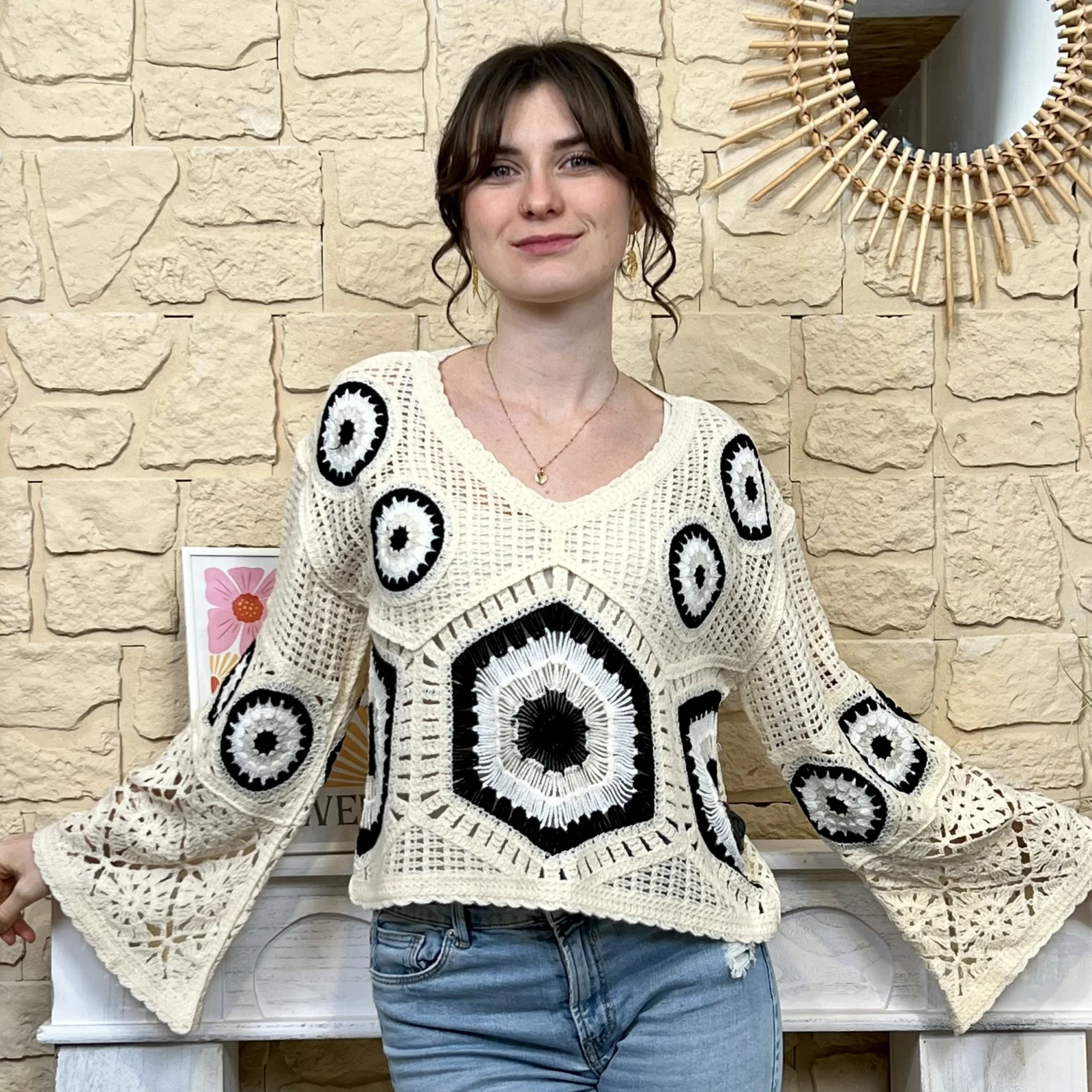 I773 - Pull en crochet (TU)