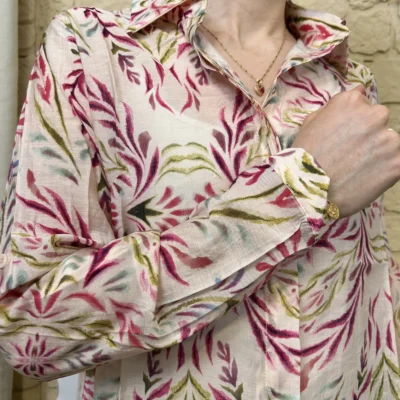 I768 - Chemise légère (T36-T38) - rose - 38