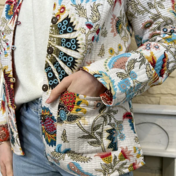 I786 - Veste réversible - blanc - 44