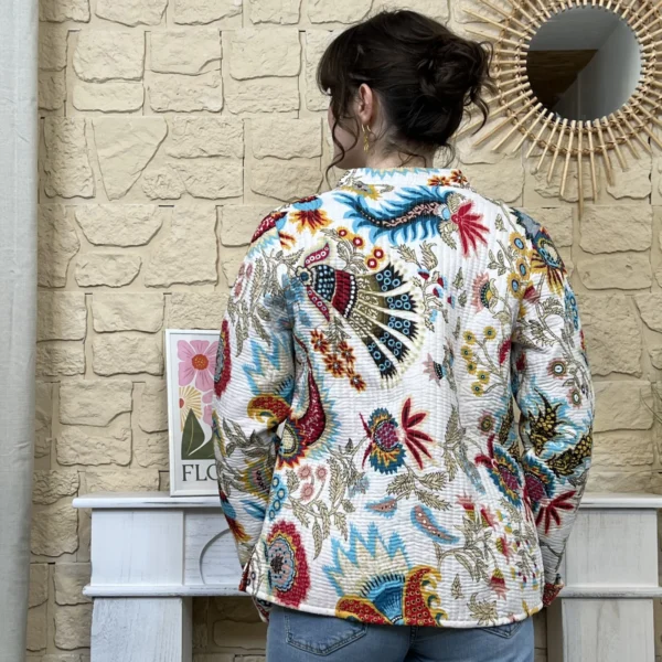 I786 - Veste réversible - blanc - 44