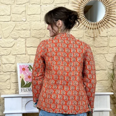 I786 - Veste réversible - blanc - 44