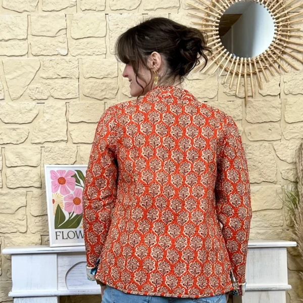 I786 - Veste réversible - blanc - 44