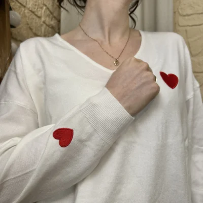 I 734 - Pull léger (TU) - ecru - taille-unique