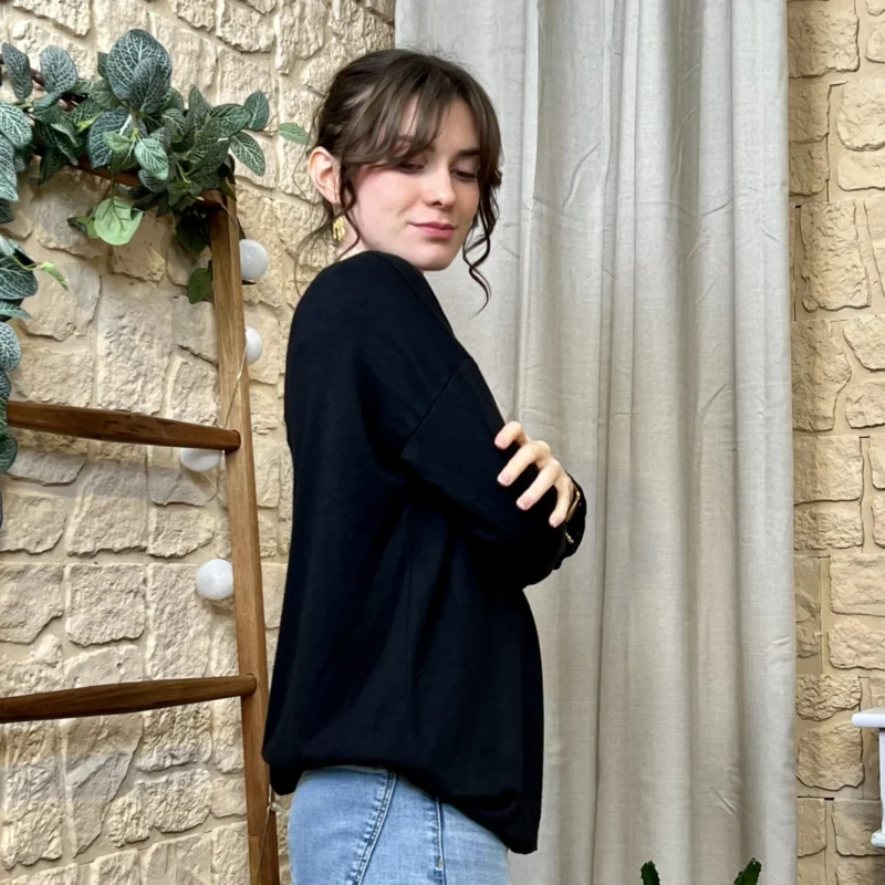 Pull Iconique (TU) - noir - taille-unique