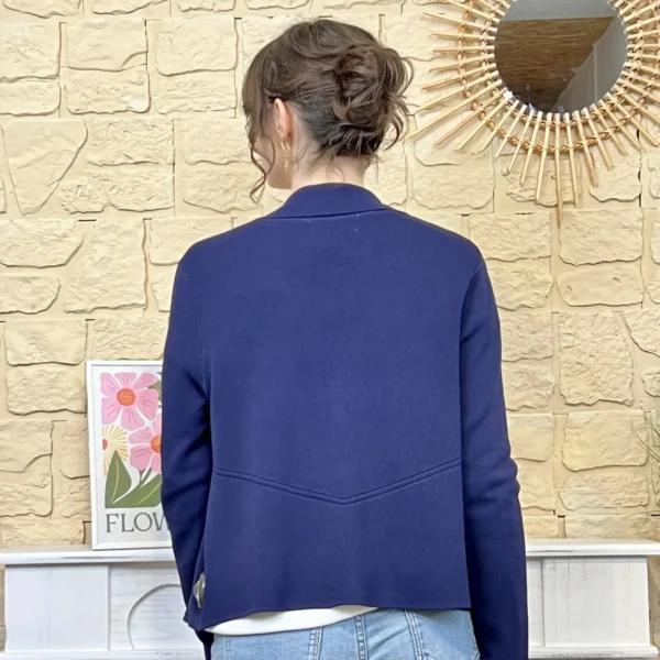 I728 - Veste légère (TU) - marine - taille-unique