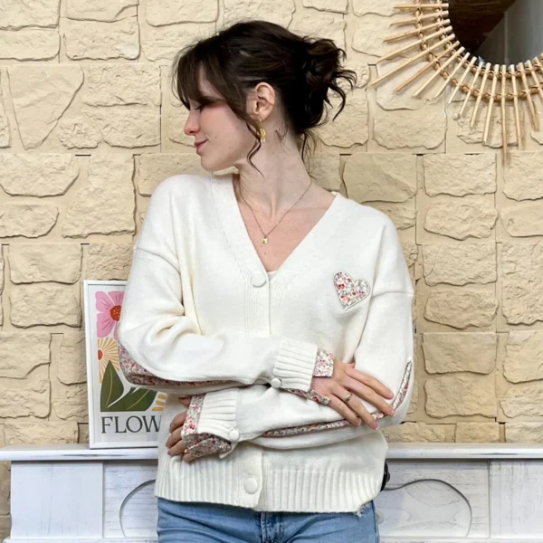 I721 - Gilet liberty (TU) - beige - taille-unique