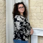 Blouse imprimée CHristy (T44-T52)