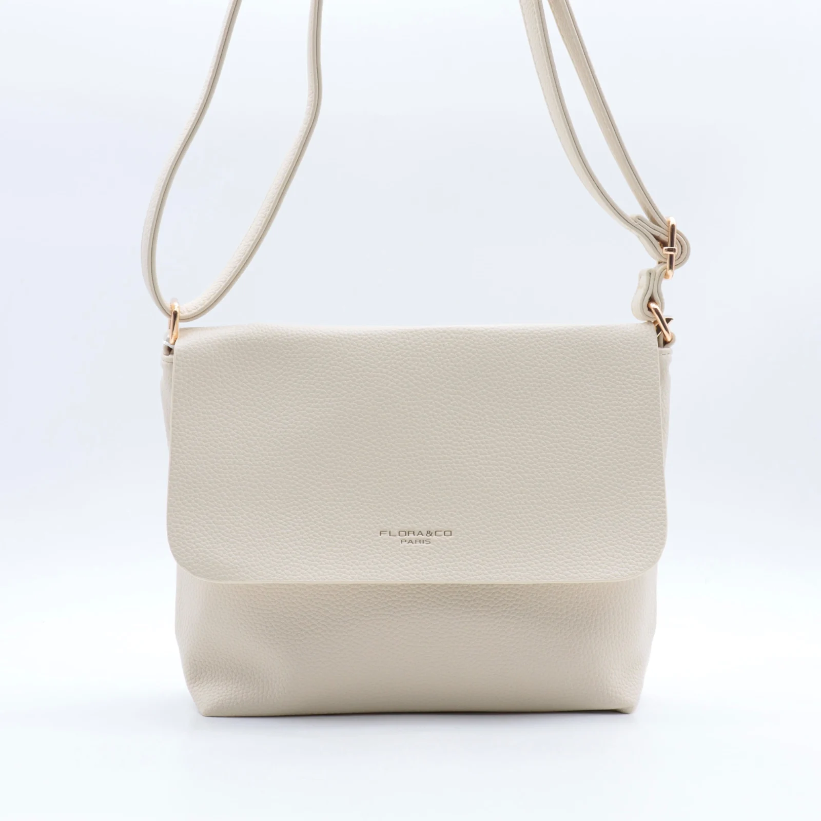 O993- Sac à rabat Flora & Co - ecru - sans-taille