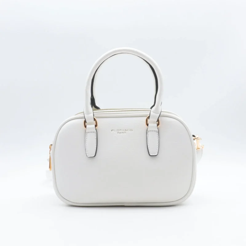 Sac à main effet craquelé - blanc - sans-taille