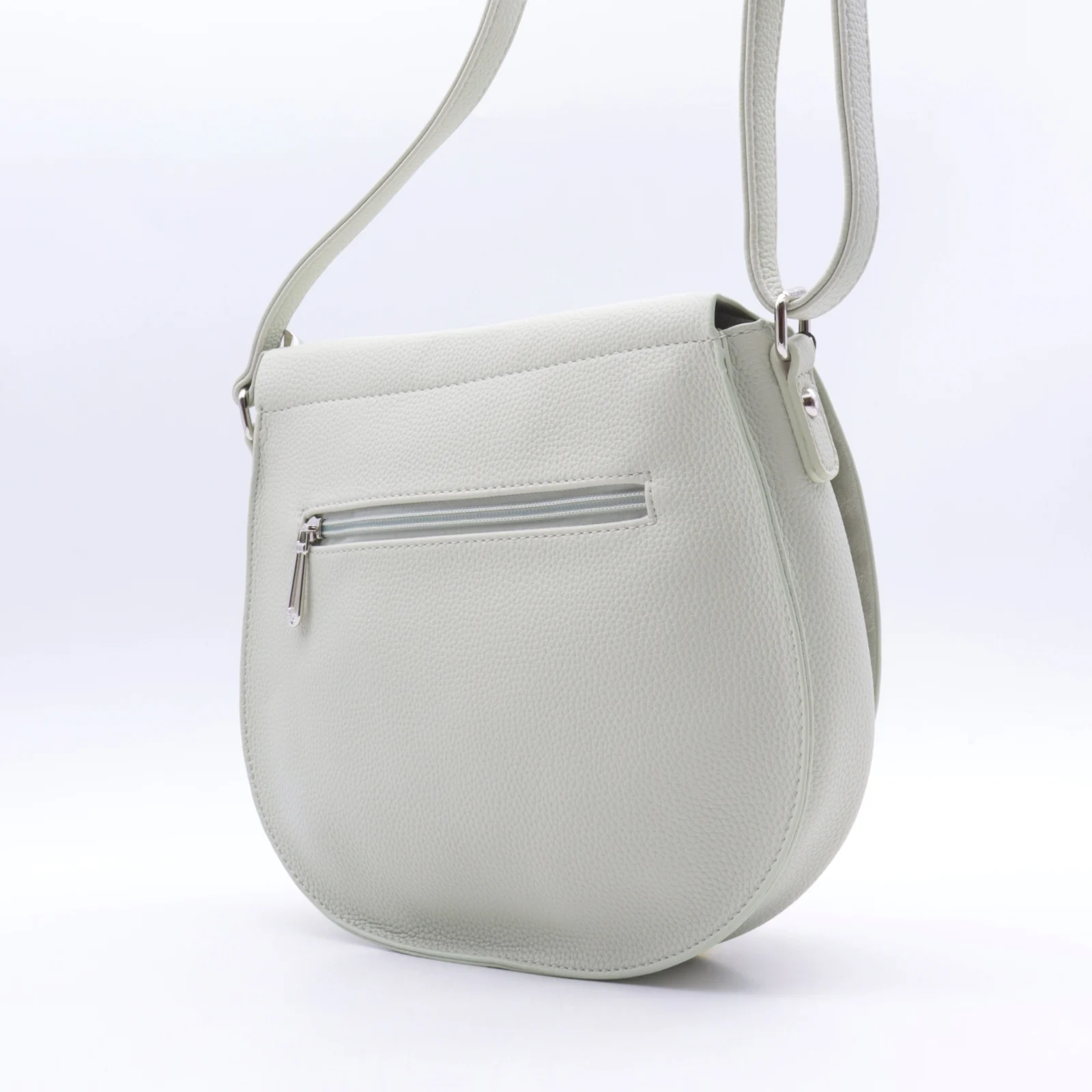 Grand Sac bandoulière à rabat - vert-pale - sans-taille