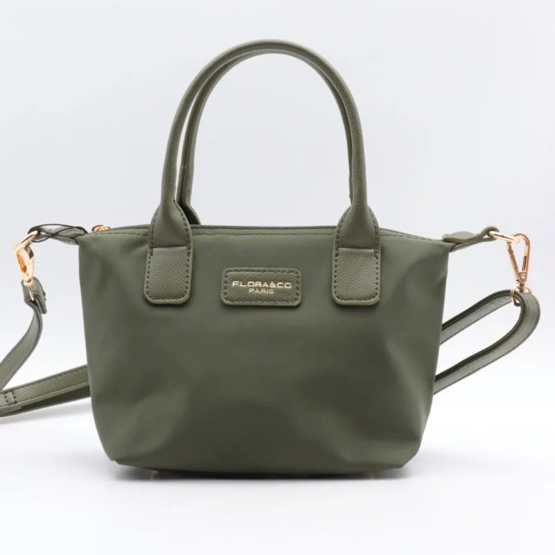 Sac cabas mini "Nylon" - kaki - sans-taille