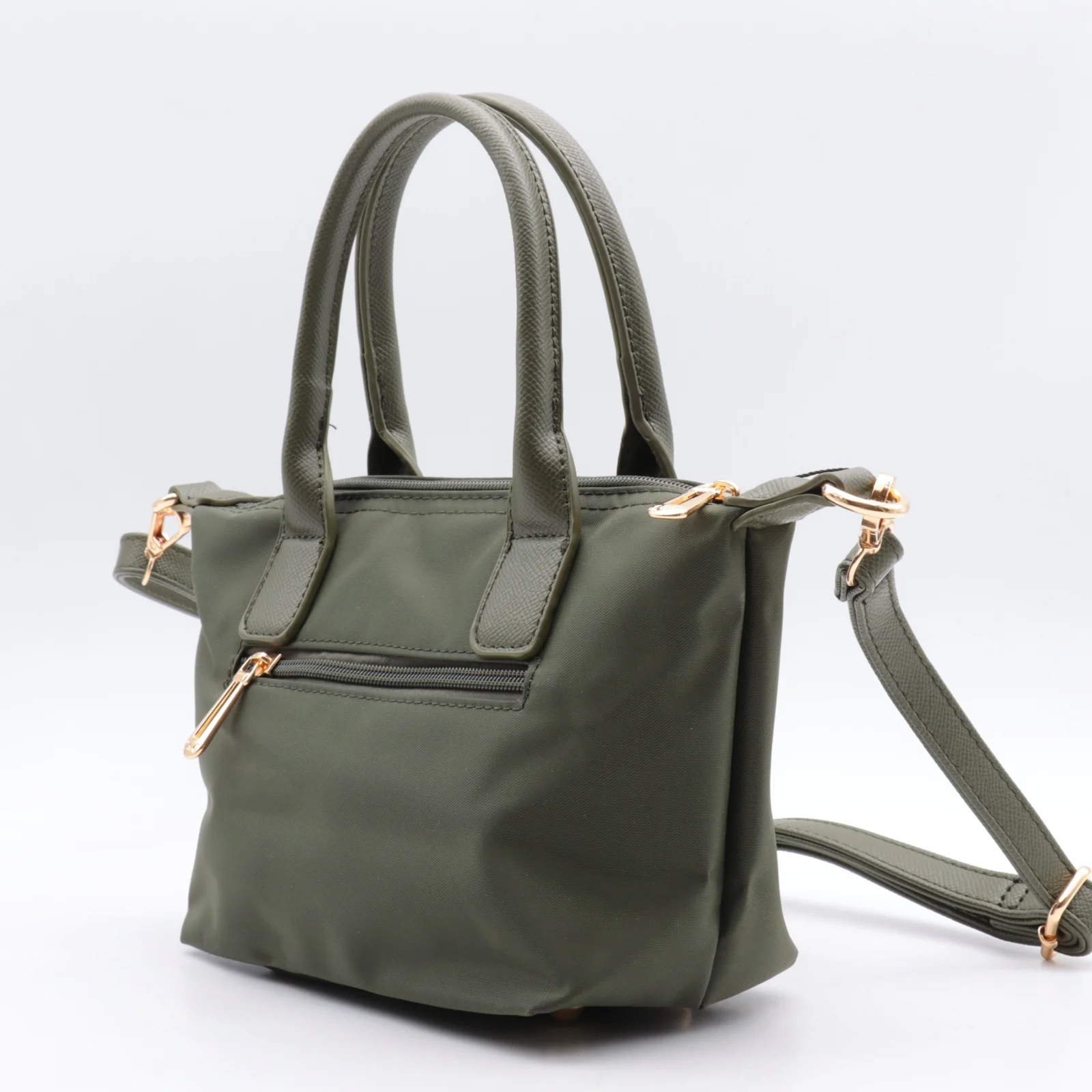 Sac cabas mini "Nylon" - kaki - sans-taille