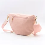 Banane aspect daim Flora & Co - rose-poudre - sans-taille
