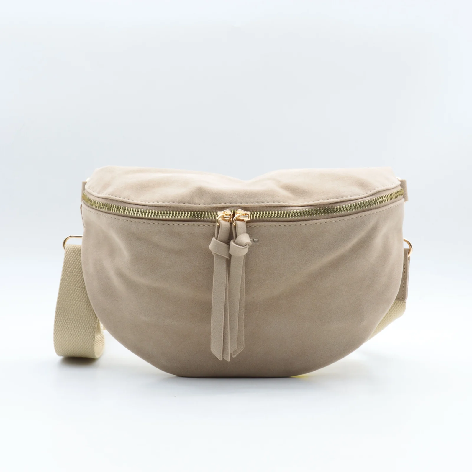 O971- Banane Flora & Co aspect daim - beige - sans-taille