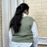 Pull sans manches (TU) - kaki - taille-unique