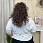 Pull fleur uni (GT) - blanc - taille-unique-grande-taille