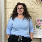 Pull fleur uni (GT) - bleu-ciel - taille-unique-grande-taille