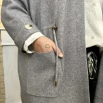 Gilet long (GT) - gris-clair - taille-unique-grande-taille