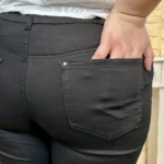 K866 - Jean 7/8ème (T42-T50) - noir - 50