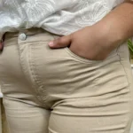 K865 - Jean 7/8ème (T42-T50) - beige - 50