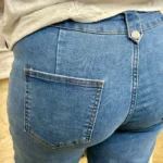 K859 - Jean Mom (T42-T50) - denim - 50