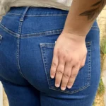 K844 - Jean Wide (T42-T50) - denim-fonce - 50