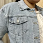 I841 - Veste en jean (T36-T44) - denim-clair - 44