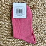 Chaussettes paillettes "Iconic" - rose-bonbon - sans-taille