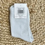 Chaussettes paillettes "Princesse" - gris - sans-taille
