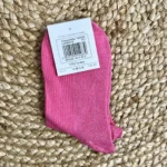 Chaussettes paillettes "Parfaite" - fuchsia - sans-taille