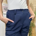 I660 - Pantalon tailleur (T36-T44) - marine - 44