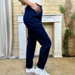 I660 - Pantalon tailleur (T36-T44) - marine - 44