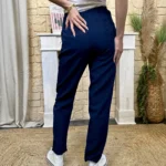 I660 - Pantalon tailleur (T36-T44) - marine - 44