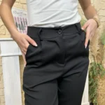 I660 - Pantalon tailleur (T36-T44) - noir - 44