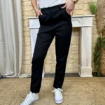 I660 - Pantalon tailleur (T36-T44) - noir - 44