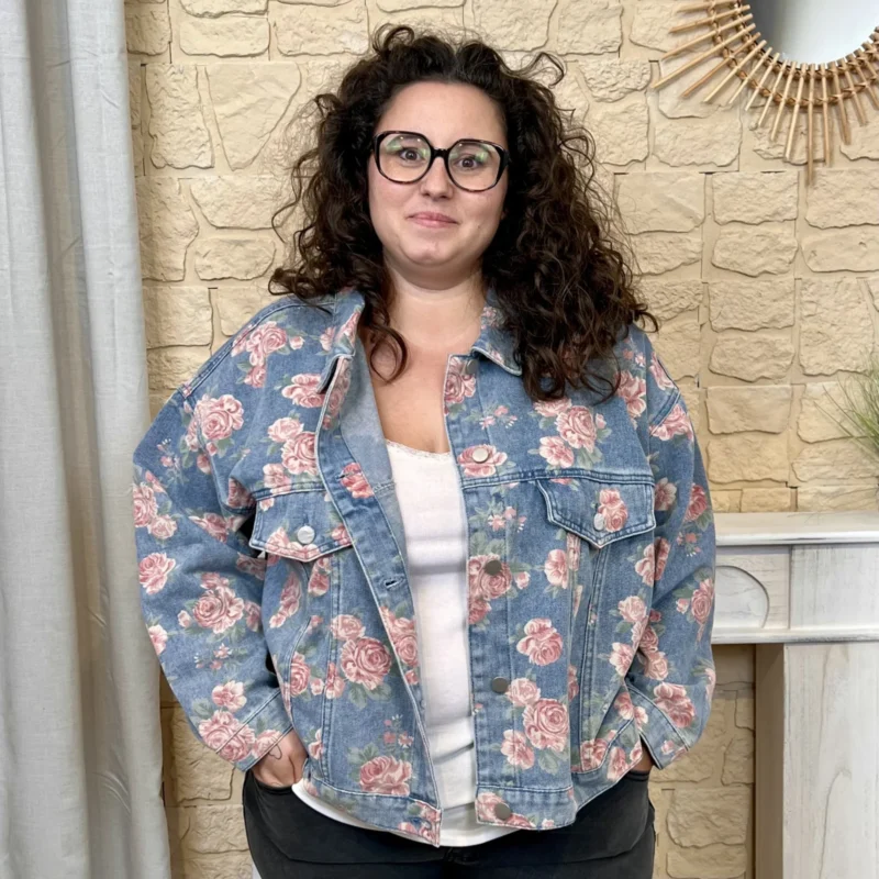J690 - Veste en jean (GT) - denim - taille-unique-grande-taille