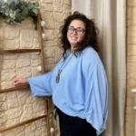 Tunique unie Curvy (GT) - bleu-ciel - curvy