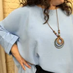 Tunique unie Curvy (GT) - bleu-ciel - curvy