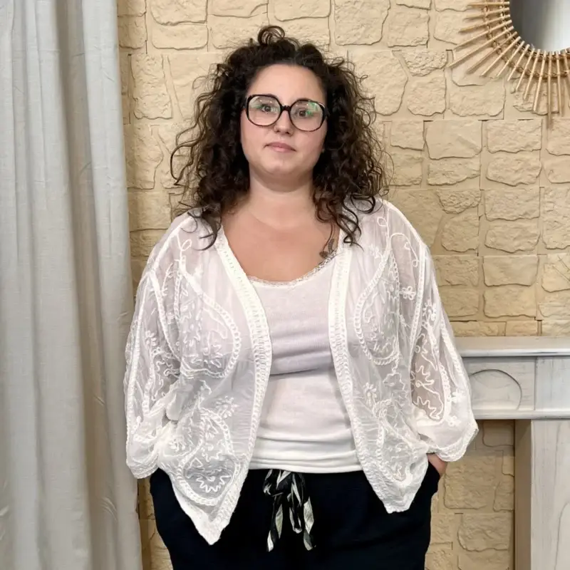 J721 - Veste légère (GT) - blanc - taille-unique-grande-taille