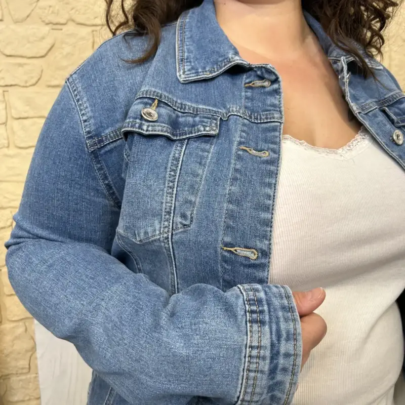 K222- Veste Jean Voggo (T40-T48) - denim - 50