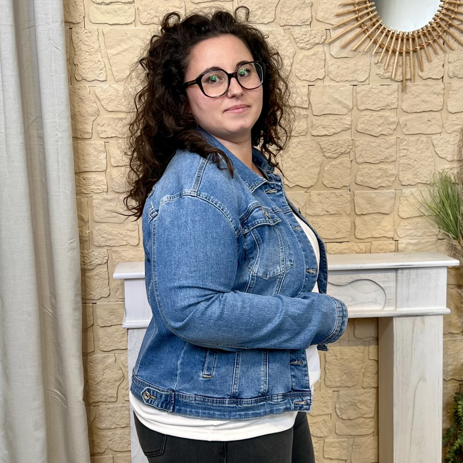 K222- Veste Jean Voggo (T40-T48) - denim - 50