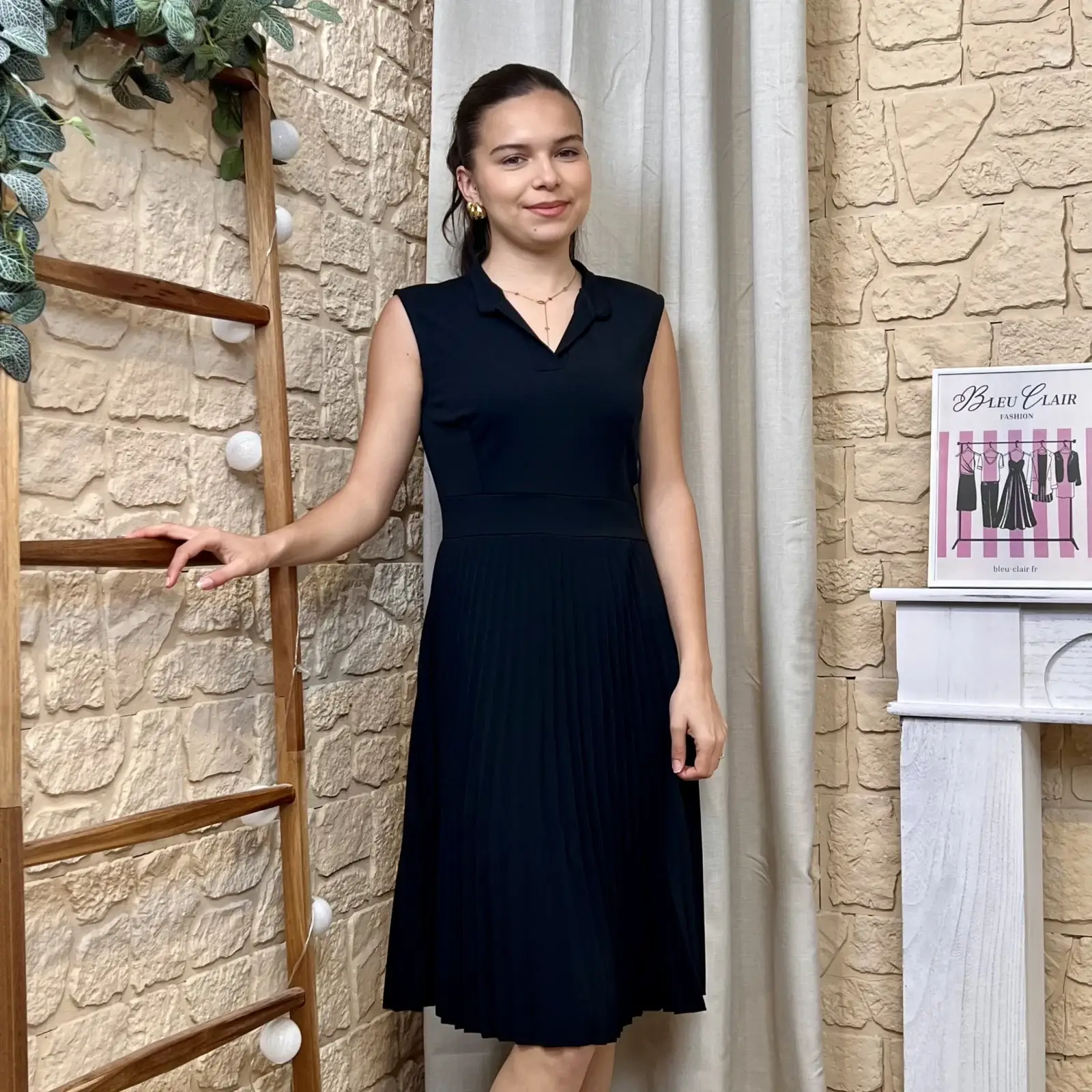 I558 - Robe tailleur (T36-T40) - noir - 44