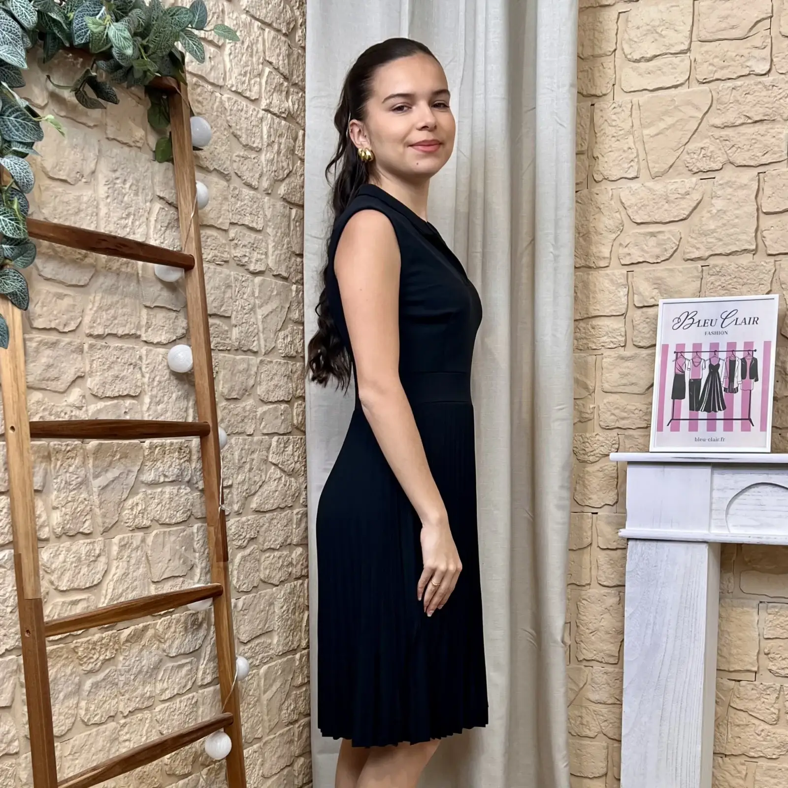 I558 - Robe tailleur (T36-T40) - noir - 44