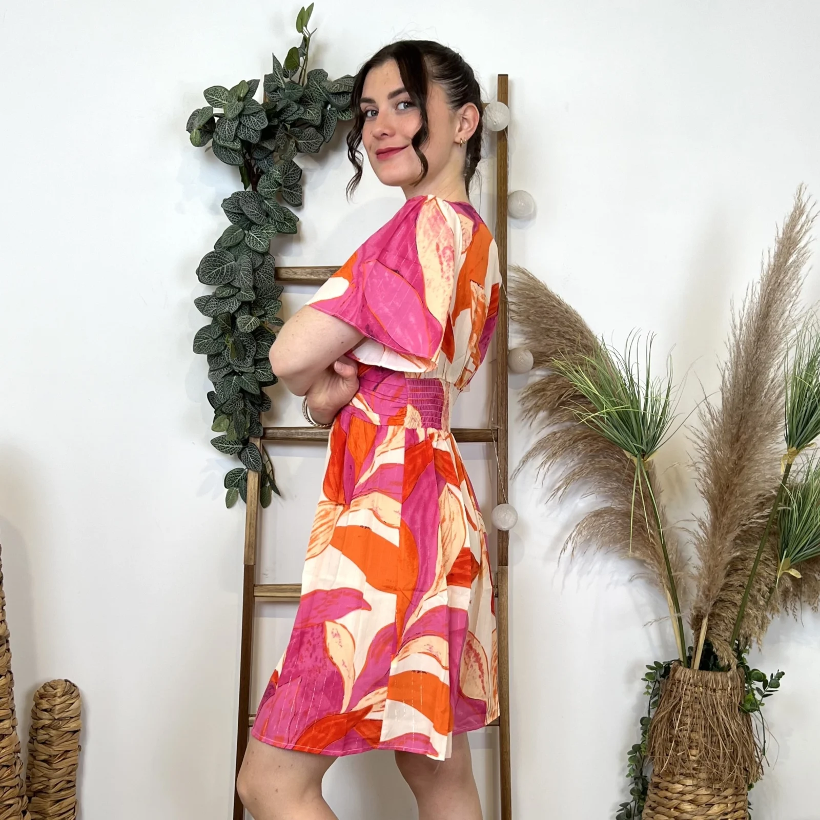K985 - Robe Z-One - fuchsia-orange - 38