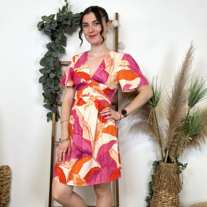 K985 - Robe Z-One - fuchsia-orange - 38