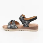 Sandales confort femme (T36-T41) - noir - 41